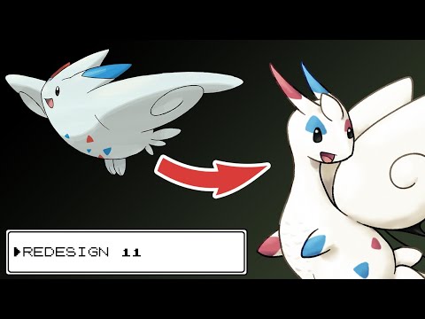 TOGEKISS with a neck! | Redesign #11