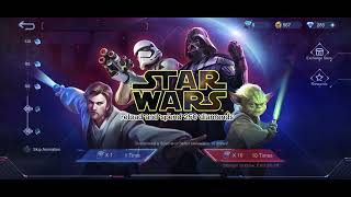 Cheapest way for Mobile Legends STARWARS skin (2022) 1400+ diamonds only!!
