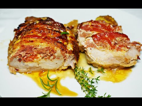 LOMO DE CERDO RELLENO CON JAMÓN SERRANO Y QUESO, RECETA FÁCIL PARA NAVIDAD !!