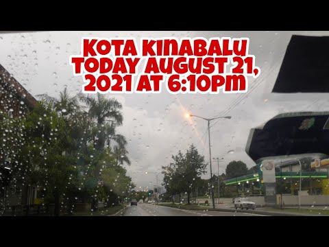 Kota Kinabalu today August 21, 2021 at 6:10pm
