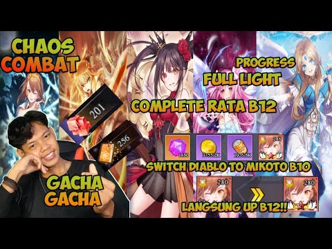 GACHA 201 FUNCTION & 250 TICKET!!!FULL LIGHT RATA B12 !!! CHAOS COMBAT