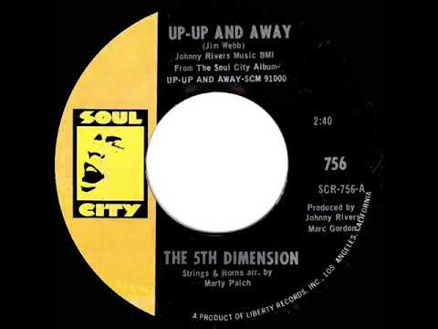 1967 HITS ARCHIVE: Up-Up And Away - 5th Dimension (mono 45)
