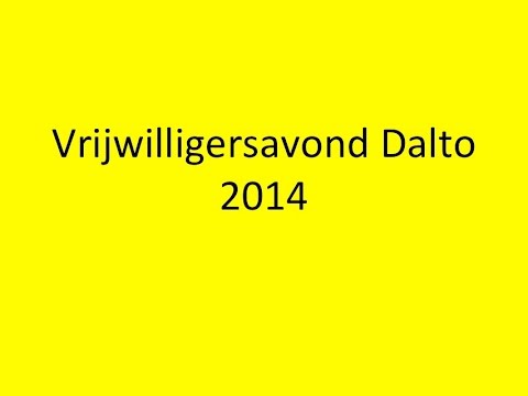 Dalto / BNApp.nl vrijwilligersavond 2014