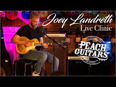 Joey Landreth Clinic Live at Peach Guitars