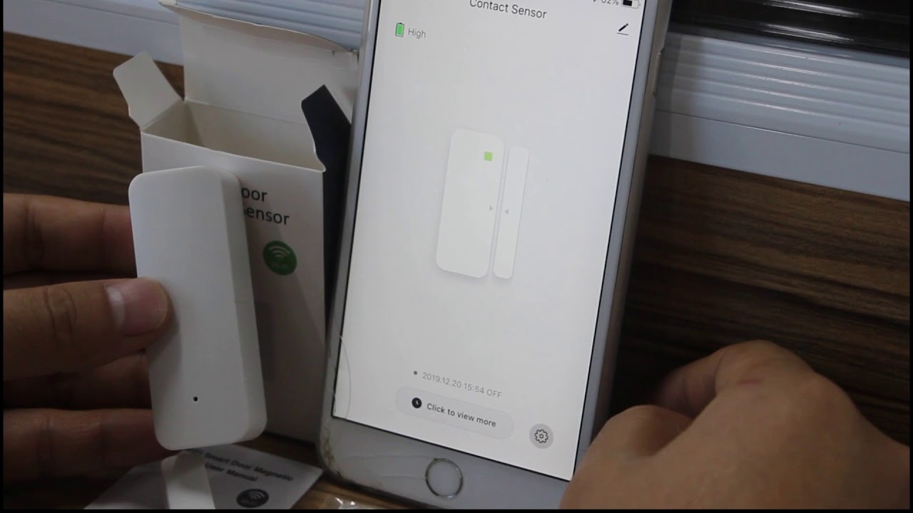 Smart Wifi tuya Door Window Sensor  support Alexa Google Home