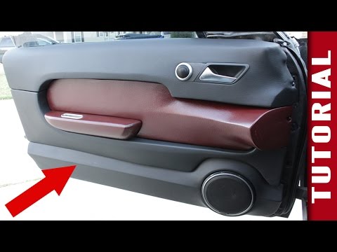 How to Make Custom Interior Car Door Panels