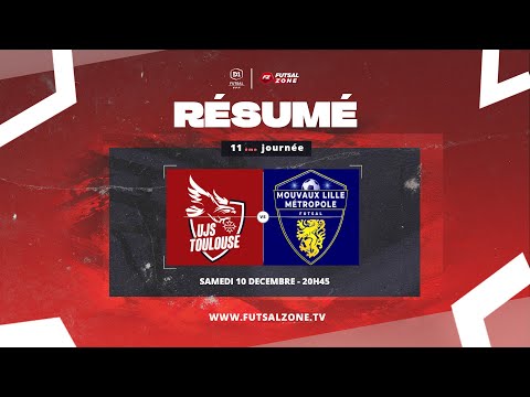 D1 Futsal - J11  UJS Toulouse vs Mouvaux Lille Métropole Futsal