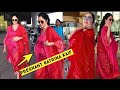 Beautiful Katrina Kaif Stuns In Pink Salwar Kameez At The Mumbai Airport