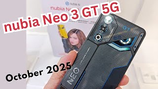 NUBIA Neo 3 GT 5G Gaming Phone | INSANE Specs + Promo Price! | October 2025