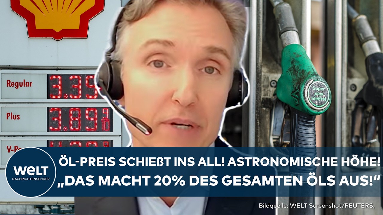 AUTSCH! Öl-Preise an der Zapfsäule schießen weiter hoch! Analyse! "Das macht 20% des Öls aus!"