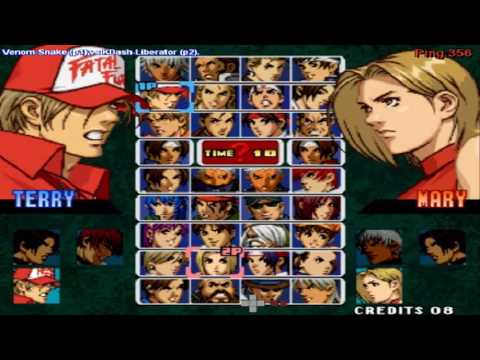 KOF 99 15TH AE - Venom-Snake Vs. KDash-Liberator