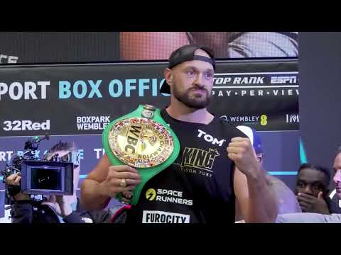 Tyson Fury And Dillian Whyte Dancing After Official Weigh-in