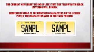 Makeover For New Jersey License Plates Coming For The Vehicle Registration Plate
