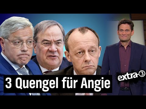 Merz, Laschet, Röttgen: Lahmer Kampf um CDU-Vorsitz | extra 3 | NDR