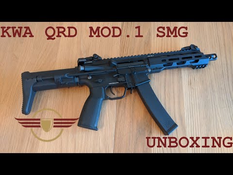 [UNBOXING] KWA QRF MOD 1 SMG MP5 MPX Vairent Unboxing