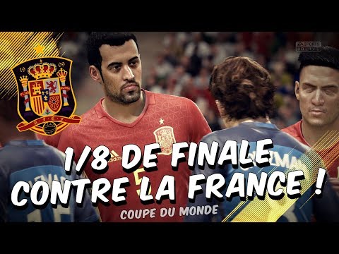 FIFA 18 - Carrière Manager 1/8 DE FINALE CONTRE LA FRANCE !