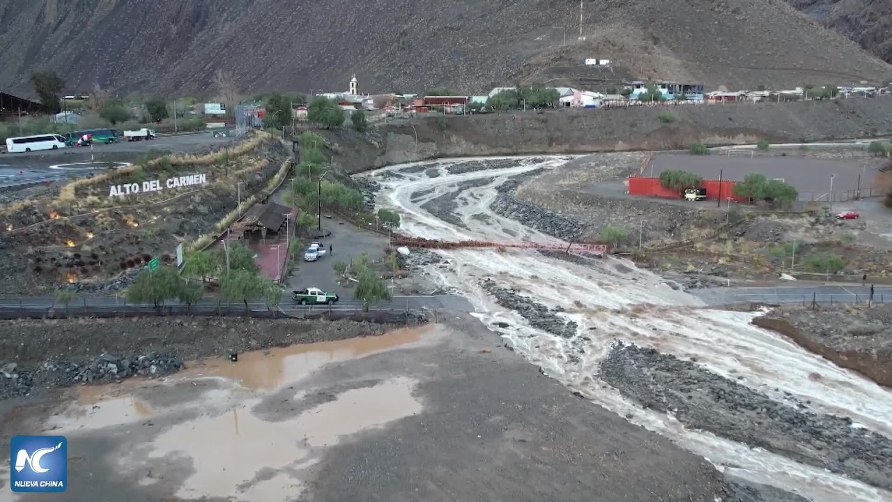 Disminuye temporal en Chile tras dejar 13 fallecidos y 18 desaparecidos