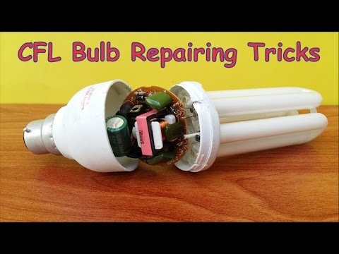 Cfl bulb repair at home