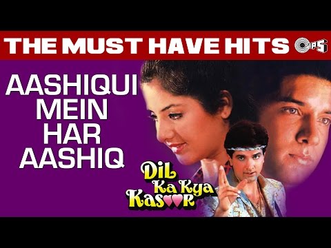 Aashiqui Mein Har Aashiq - Dil Ka Kya Kasoor | Divya Bharti & Prithvi | Sadhna Sargam