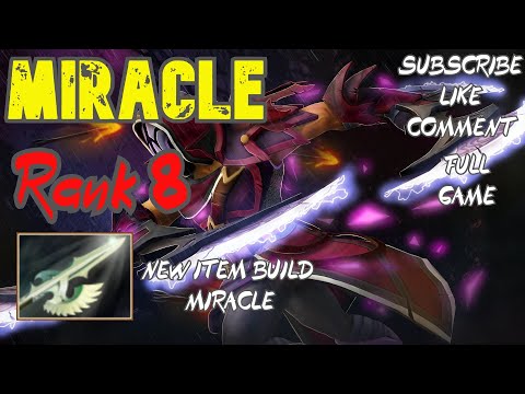WTF!!! MIRACLE CARRY ANTI MAGE SO AGGRESSIVE WITH HALBERD VS VP.SAVE