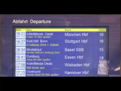 Verspätungen Düsseldorf Hbf