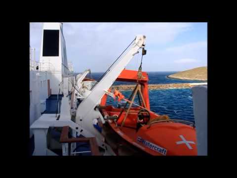 VITSENTZOS KORNAROS maneuver at Kythira in winds of 45-55 knots. Cpt Dimitris Ladas. 29/11/2012.