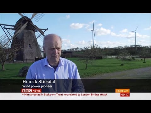 Wind Power evolution & pioneer Henrik Stiesdal (Global) - BBC News - 2nd December 2019