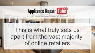 Appliance Repair Tube: DIY Appliance Repair Videos, Parts & Support