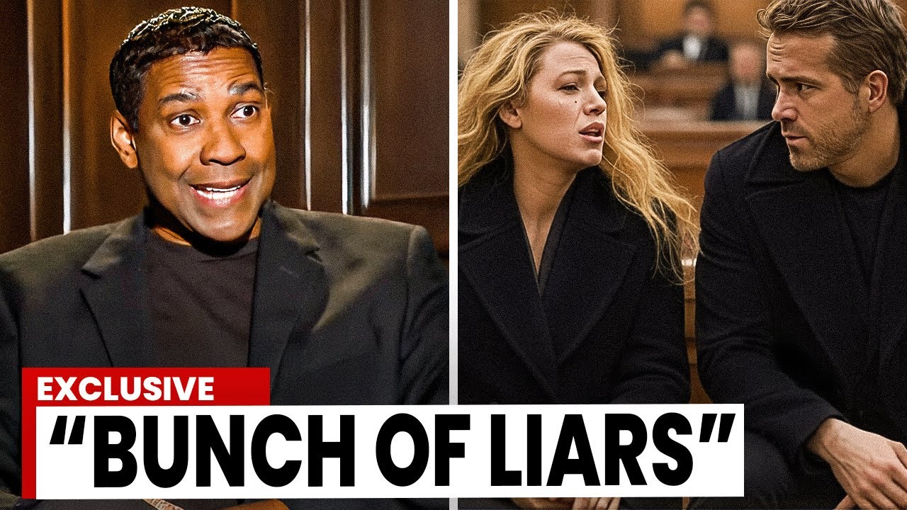 Denzel Washington just OWNED Blake Lively & Ryan Reynolds in front of everyone!