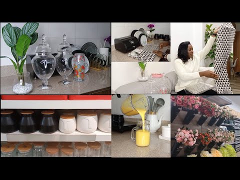 KITCHEN DECOR SHOPPING (with prices)// MR PRICE HOME HAUL//PANDA MART HAUL