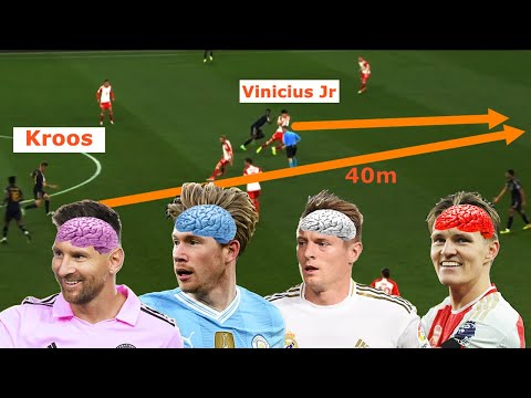 Passing genius-through ball-1 |Messi,Kevin De Bruyne,Toni Kroos,&Oslash;degaard through ball|football skill
