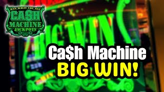 Cash Machine Slot BIG WIN! Triple UP! High Limit $10/Spin Horseshoe Casino