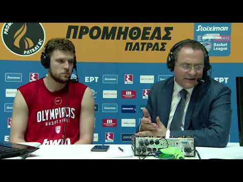 Προμηθέας – Ολυμπιακός | Οι δηλώσεις του Σάσα Βεζένκοφ | 01/06/2022 | ΕΡΤ