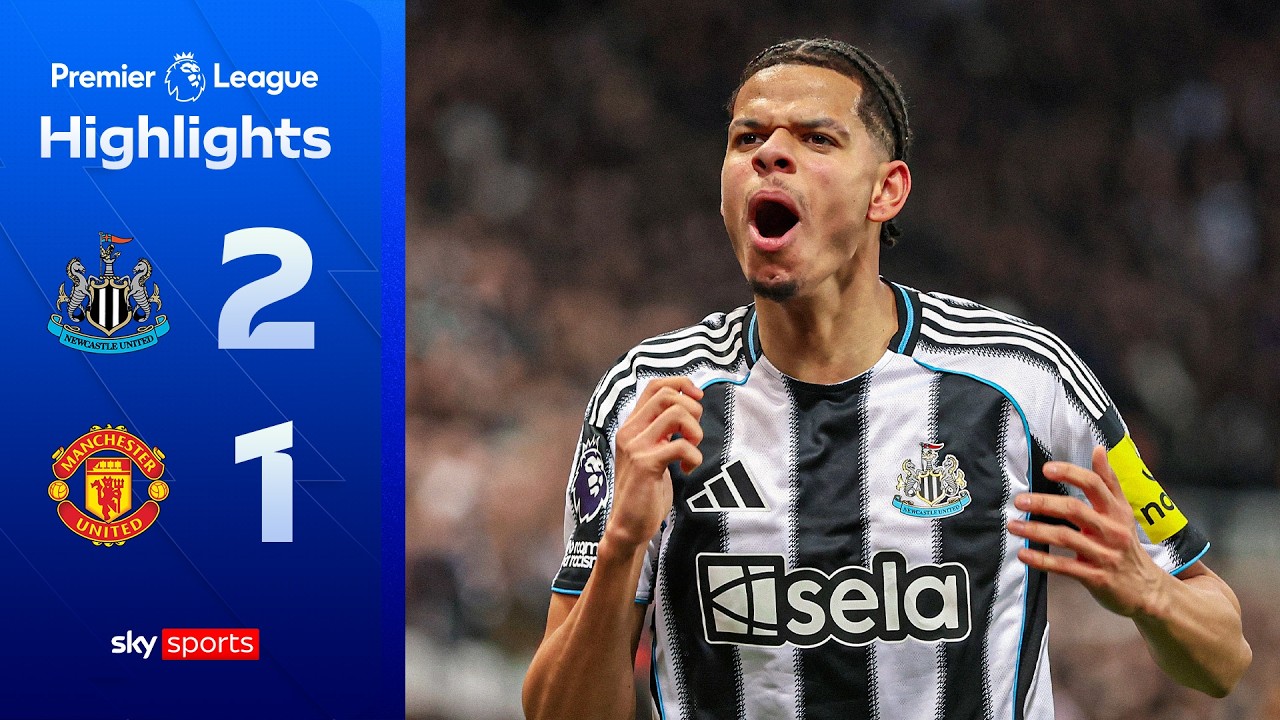 Osula's STUNNING goal ends Carrick unbeaten run | Newcastle 2-1 Man Utd | Premier League Highlights