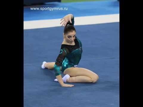 Aliya Mustafina - Floor Music 2014 and 2018