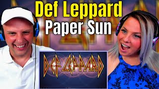 Reaction To Def Leppard - Paper Sun | THE WOLF HUNTERZ REACTIONS