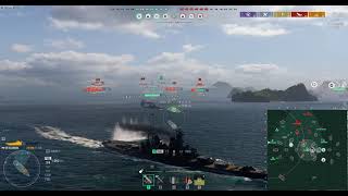 【wows】イリノイのリプレイ動画