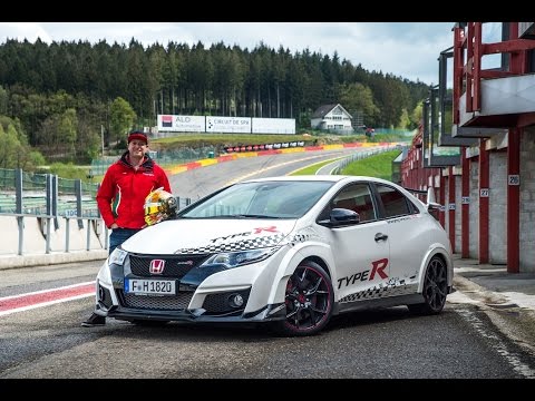 Honda Civic Type R en Spa Francorchamps