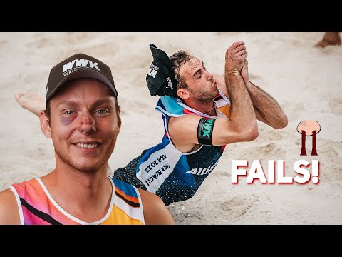 Diese BEACHVOLLEYBALL FAILS sind LEBENSGEFÄHRLICH!