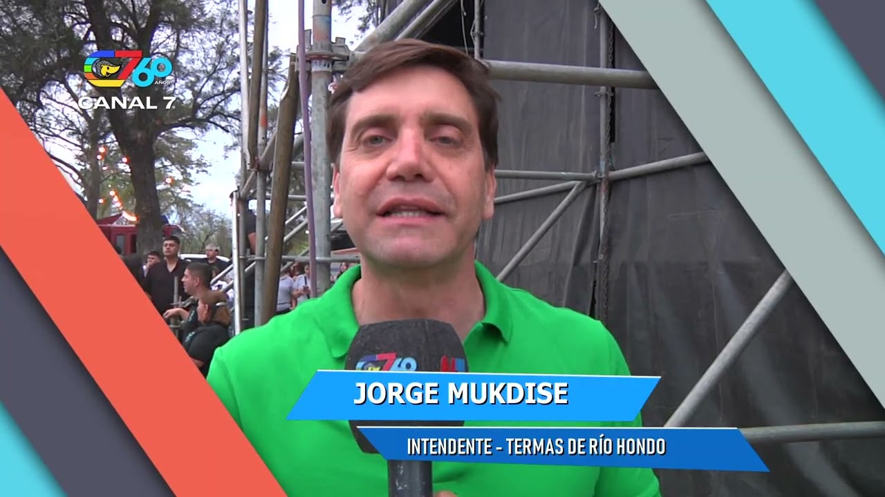 ¡Felices 60 años Canal 7! El saludo de Jorge Mukdise