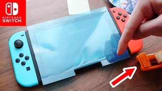 EVERYONE should learn this TRICK【Switch Screen Protector】