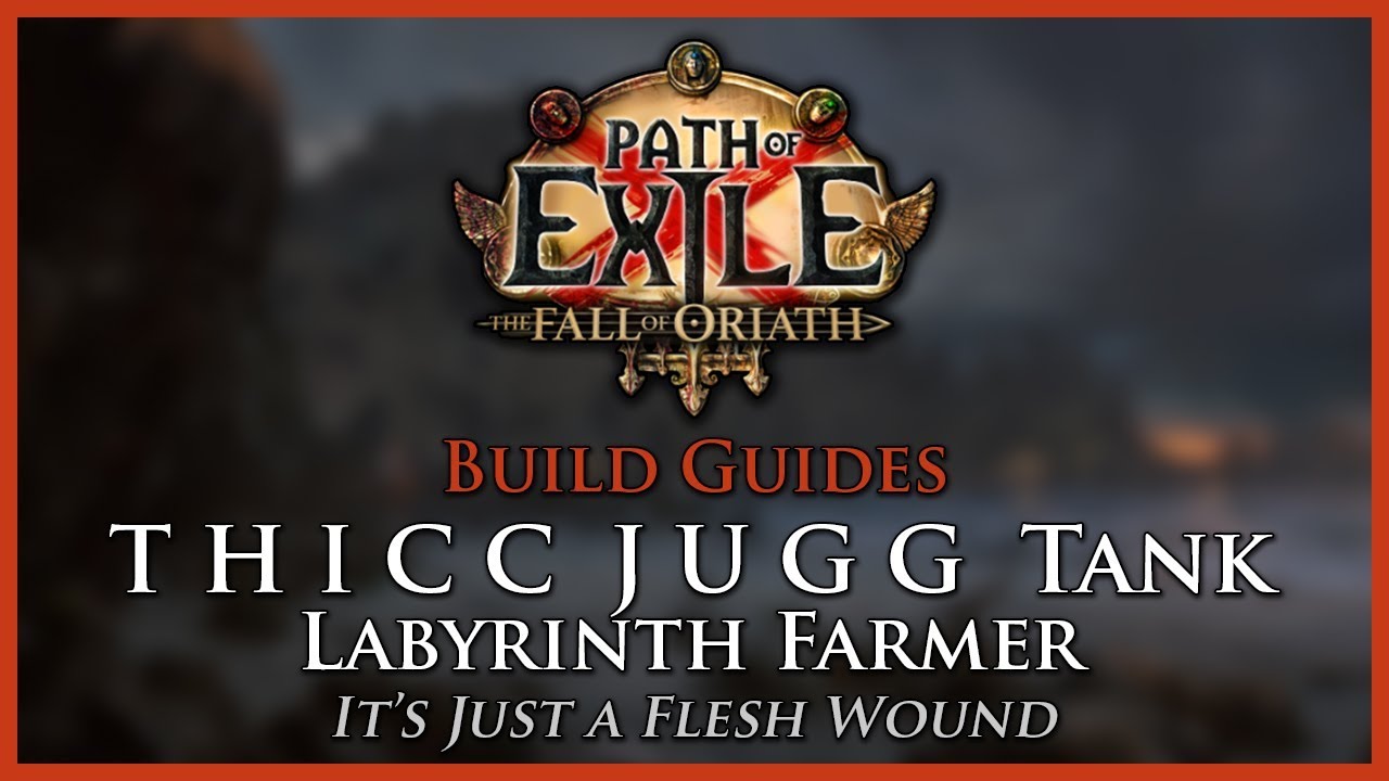 Path of Exile [3.3]: THICC JUGG Tank - Eternal Labyrinth Farmer - Build Guide - YouTube