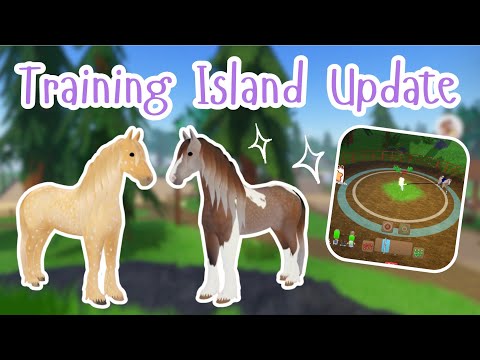 TRAINING ISLAND Update! New Coats, Activity, & More! | Wild Horse Islands
