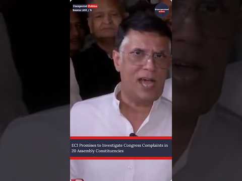 ECI Promises to Investigate Congress Complaints in 20 Assembly Constituencies