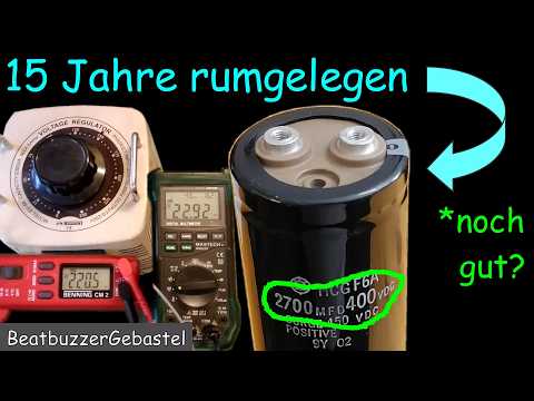 alte Elkos formieren und wiederbeleben - wie kann man sie retten?