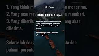 Download lagu RUMUS HIDUP BERLIMPAH #selfempowerment #motivasihidup #frequency mp3