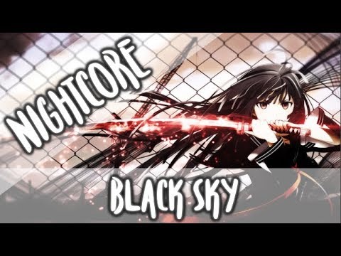 ♫ Nightcore → Black Sky || Rock ♫ || Lyrics ♪