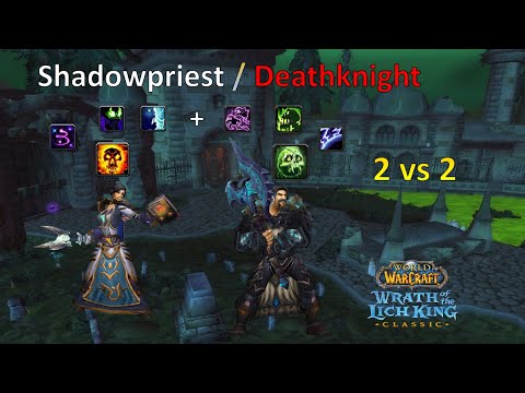 SP/DK with Khrystal! The best Russian Shadowpriest | Wotlk Classic 2v2 Arena PvP