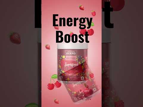 Drink the power of nature 🍓✨