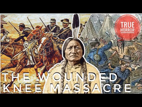 True Horror: The Wounded Knee MASSACRE  The Brutal 1890 Attack On The Lakota